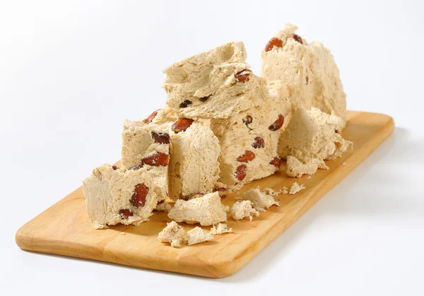 Halva with almonds — Stock Photo, Image