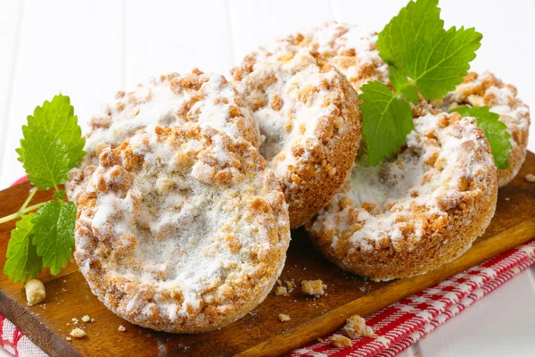 Apple crumble cookies — Stock Photo, Image