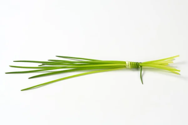 Taze chives bir avuç — Stok fotoğraf