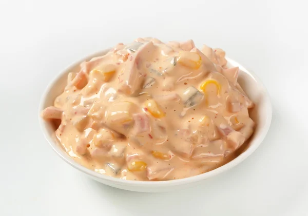 Ham salad — Stock Photo, Image