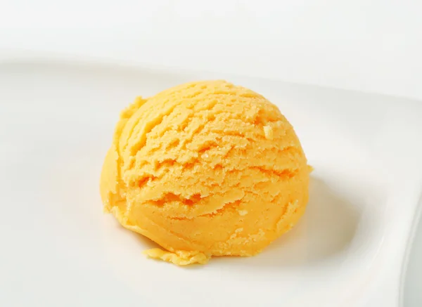 Orange sherbet — Stock Photo, Image