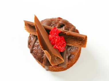 Mini çikolatalı kek