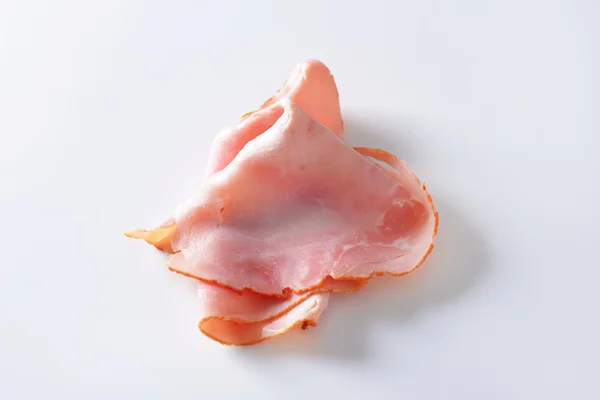 Baked ham slice — Stock Photo, Image