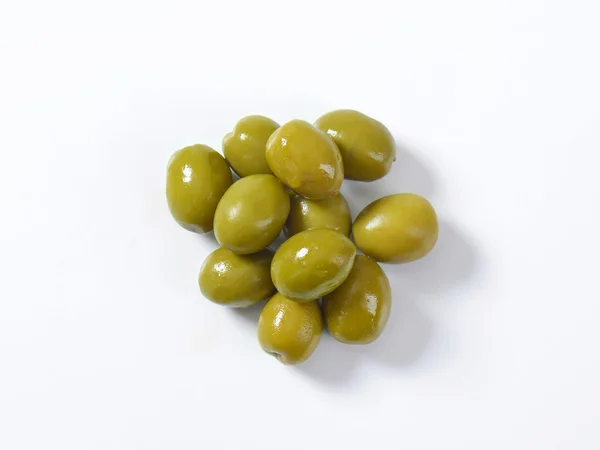 Green olives — Stock Photo, Image