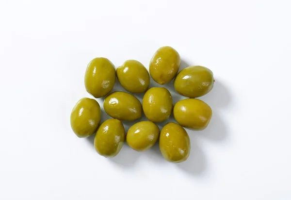 Spanska gröna oliver — Stockfoto