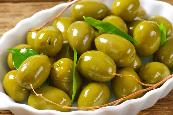 Olives vertes fraîches — Photo