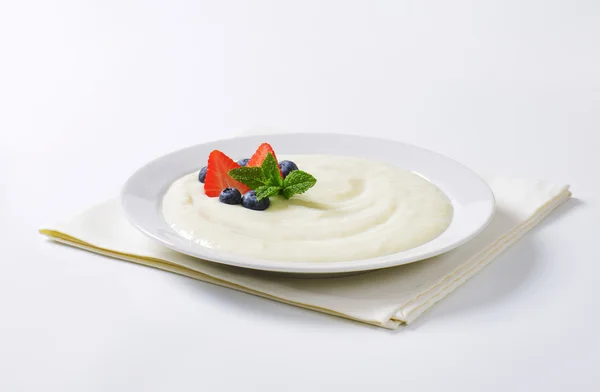 Porridge di semolino — Foto Stock