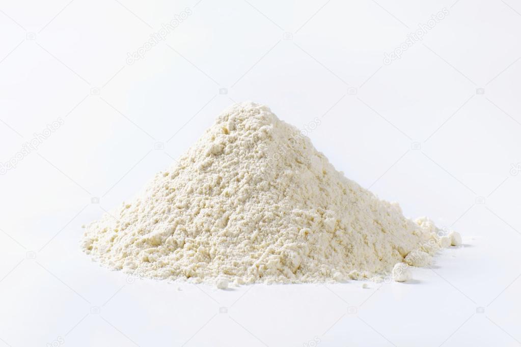 Pile of wheat flour