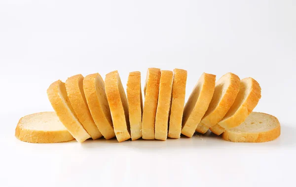 Sliced white bread — Stock Photo, Image