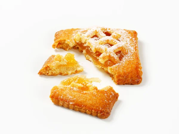 Little apricot pie — Stock Photo, Image