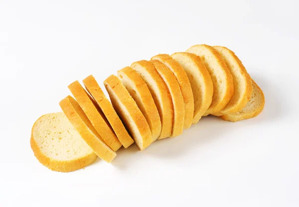 Sliced white bread — Stock Photo, Image