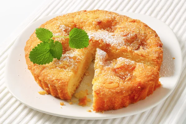 Gâteau aux pommes danois — Photo