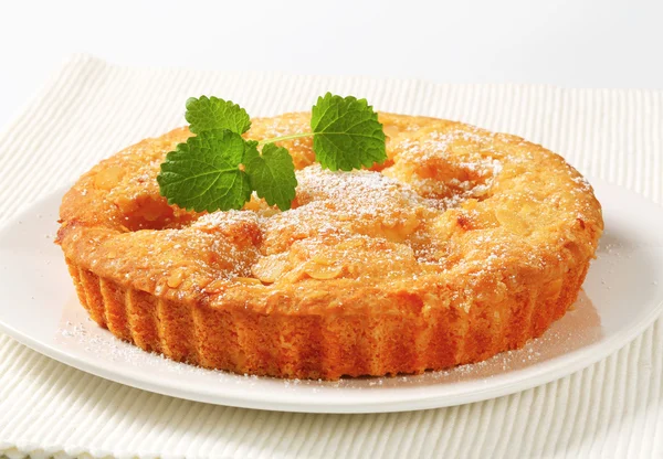 Dänischer Apfelkuchen — Stockfoto