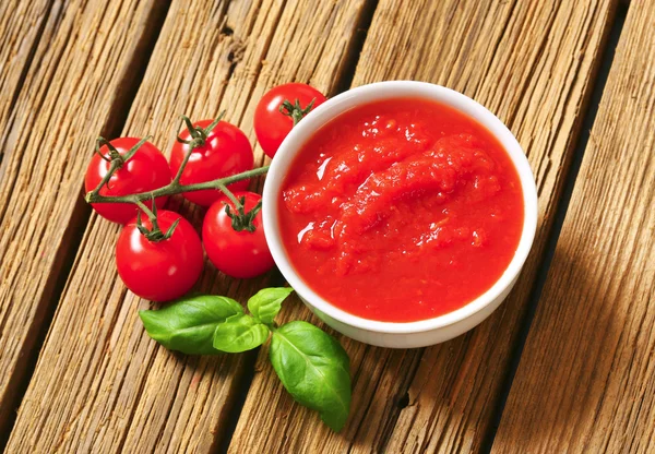 Tomatenpuree — Stockfoto