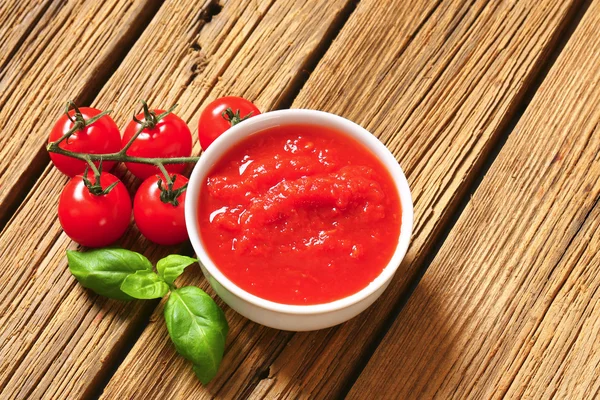 Tomatenpuree — Stockfoto