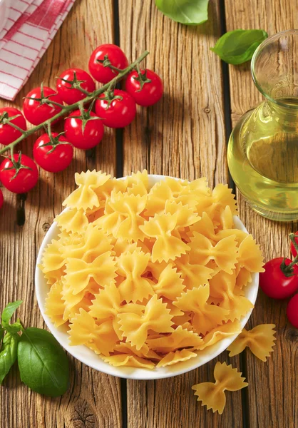 Bow tie pasta — Stock Photo, Image