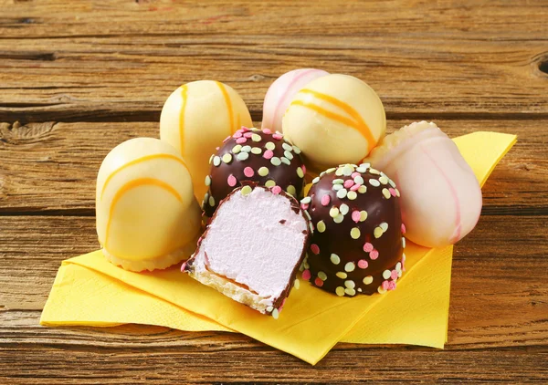 Marshmallow teacakes — Stockfoto