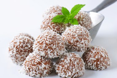 Çikolata Hindistan cevizi yer mantarı