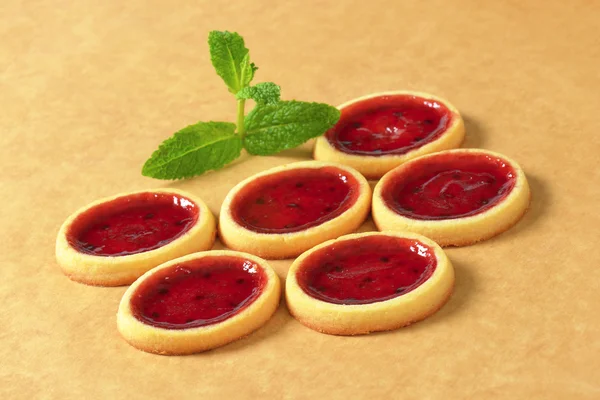 Jam Tartlets — Stock Photo, Image