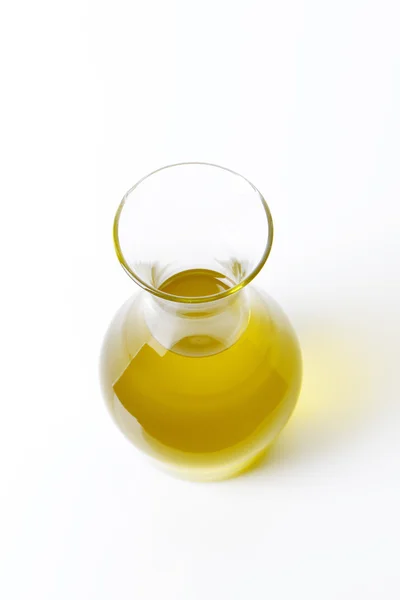 Olive oil in carafe — Stock Photo, Image