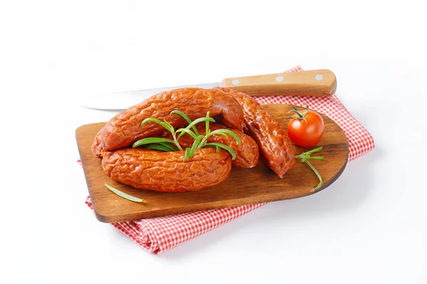 Kielbasa sosisi — Stok fotoğraf