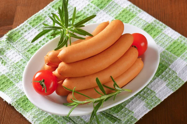 Mini-Wiener Würstchen — Stockfoto