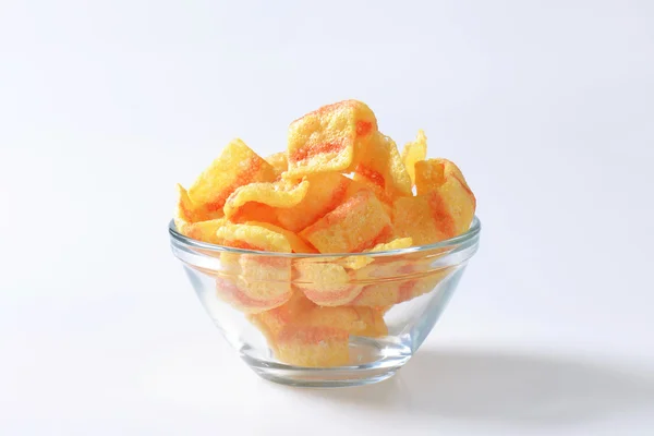 Bacon chips Stock Photo