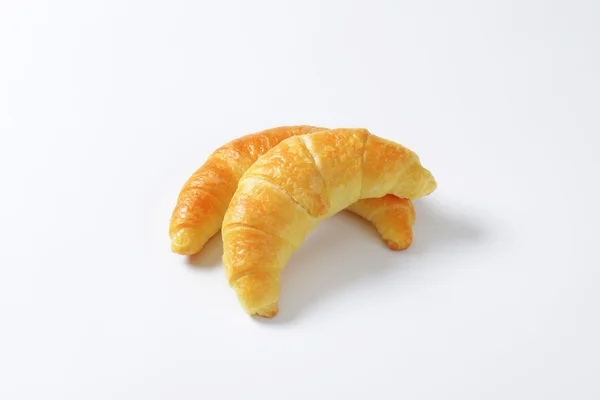 Två croissanter — Stockfoto