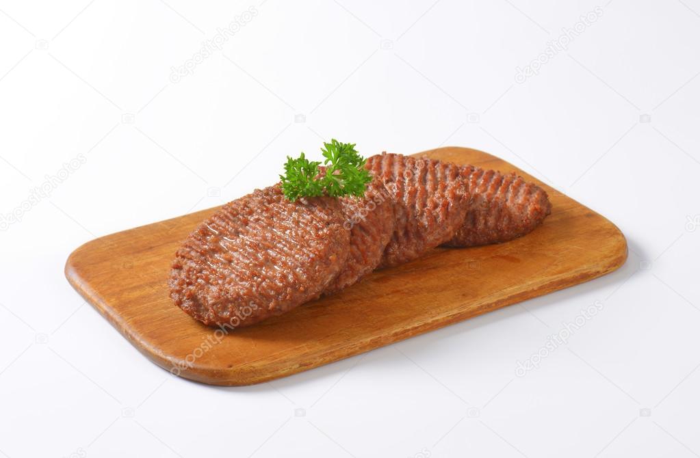 Grilled Beef Burger Patties Stock Photo by ©ajafoto 79825072