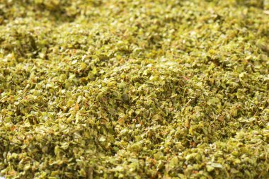 Kurutulmuş mercanköşk yaprakları