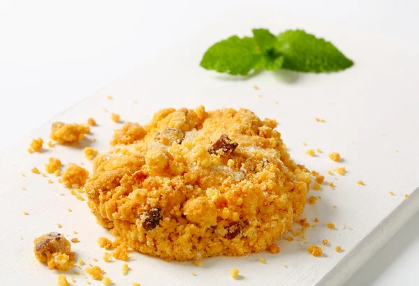 Crumbly cornmeal and almond cookies — Stock Photo, Image