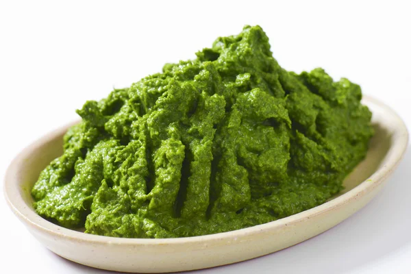 Spinach puree — Stock Photo, Image