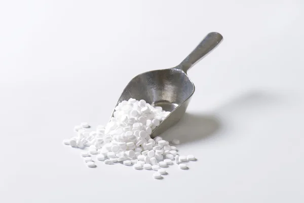 Tabletten mit künstlichem Süßstoff — Stockfoto