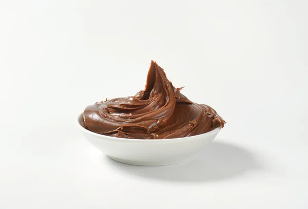 Hazelnut chocolate spread — Stock Photo, Image