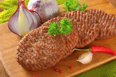 Sığır eti Burger köftesi