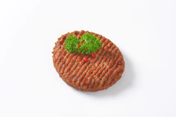 Hamburger Patty di manzo — Foto Stock