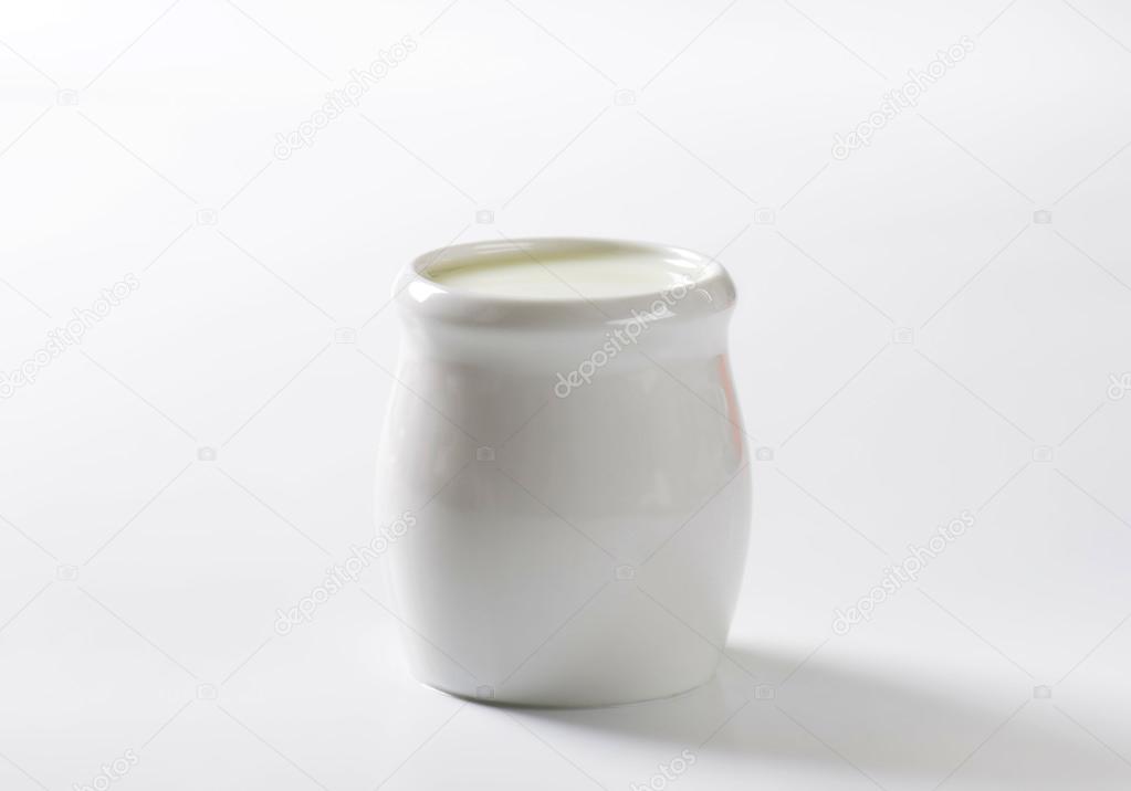 Cup of fresh milk
