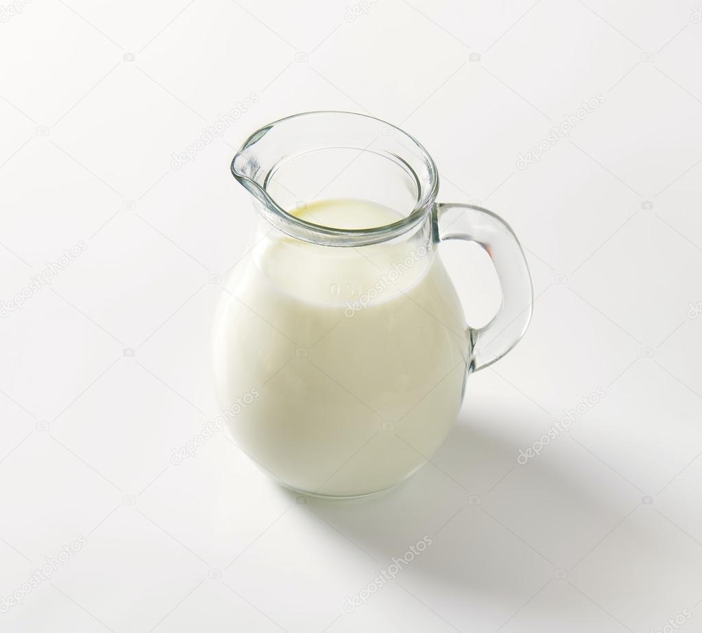 Jug of fresh milk