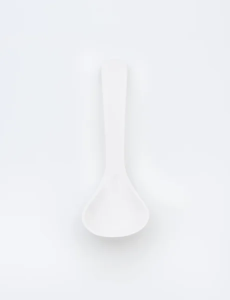 White spoon — Stock Photo, Image