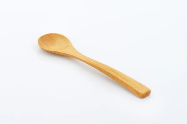 Wooden dinner spoon — Stock Photo, Image