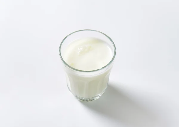 Glas melk — Stockfoto