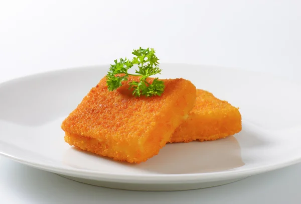 Stekt fisk nuggets — Stockfoto