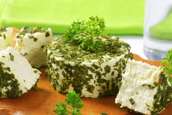 Metélőhagyma sajt — Stock Fotó