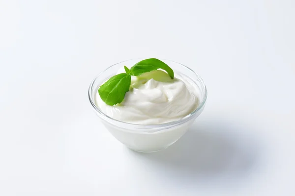 Sour cream — Stock Photo, Image