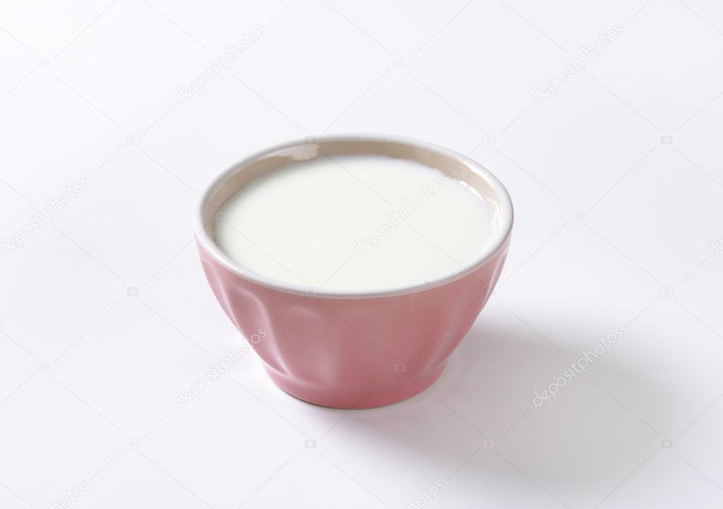 Bowl of milk — Stock Photo © ajafoto 81201248