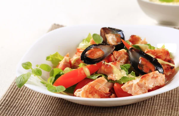 Insalata di frutti di mare — Foto Stock