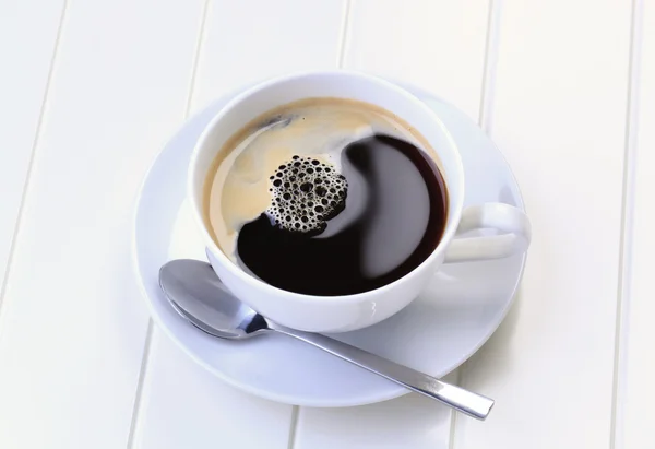 Kopp svart kaffe — Stockfoto