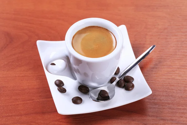 一杯浓缩咖啡 — 图库照片