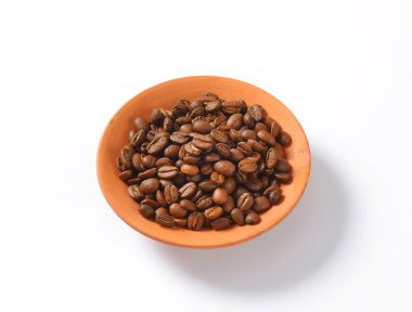 Kavrulmuş kahve çekirdeği.