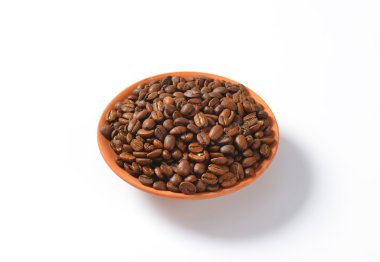 Kavrulmuş kahve çekirdeği.